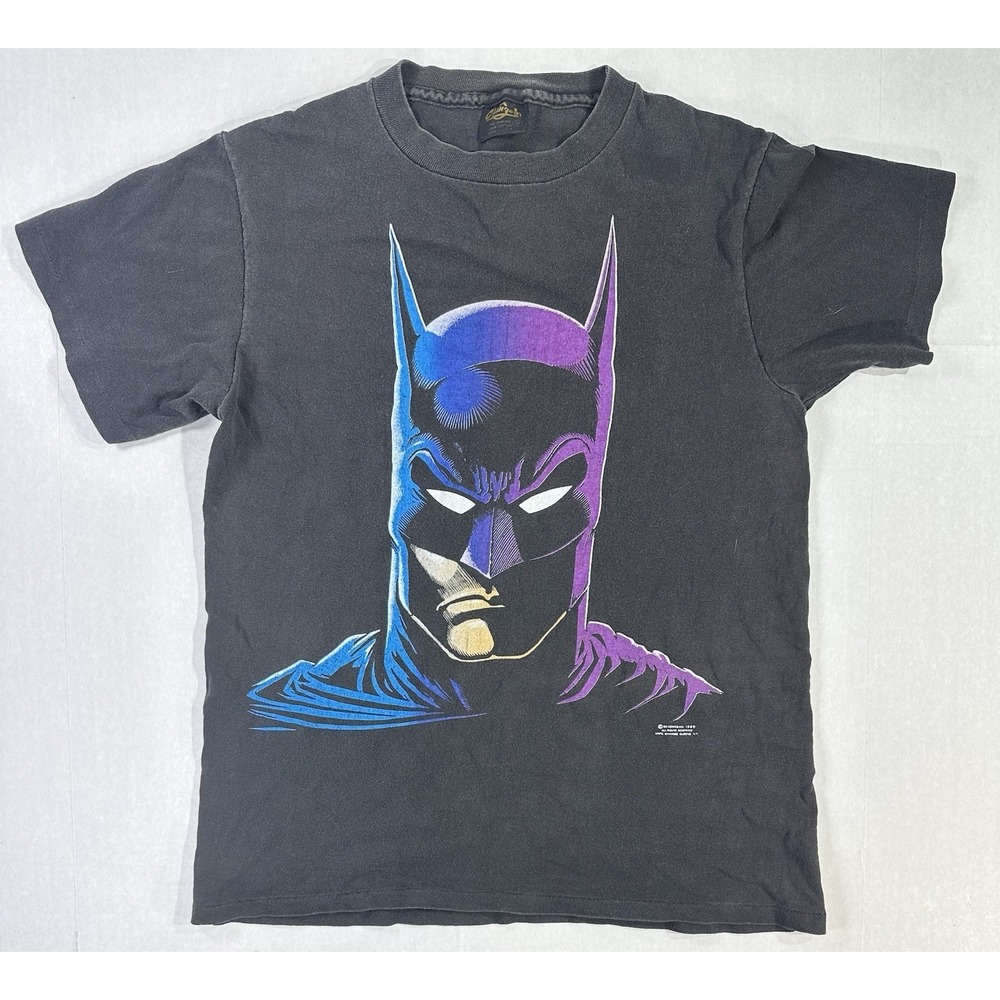 Vintage 1989 Batman DC Comics Graphic T Shirt Changes USA Made Men's M